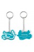 Keyring Pvc Dove Serenity