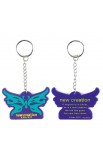 Keyring Pvc Butterfly New