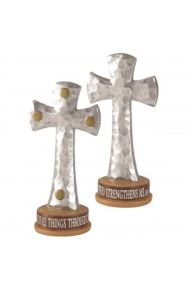 TTCR-808 - Cross Tabletop Phil.4:13 I Can Do All Resin 8 - - 1 