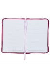 JL725 - Journal Classic Zip Purple Floral Trust in the Lord Prov 3:5 - - 4 