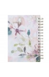 JLW181 - Journal Wirebound Purple Floral Trust in the Lord Prov 3:5 - - 2 