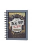 JLW184 - Journal Wirebound Gray Stand Firm 1 Cor 16:13 - - 1 