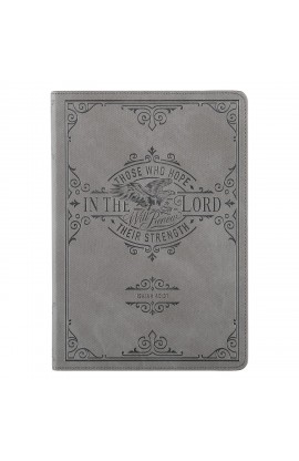 JL602 - Journal Classic Gray Hope in the Lord Isa 40:31 - - 1 