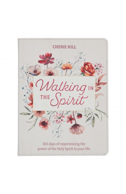 DEV258 - Devotional Walking in the Spirit Faux leather - - 1 