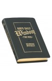 DEV088 - Devotional God's Daily Wisdom for Men Faux Leather - - 3 