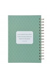 JLW187 - Journal Wirebound Green Love 1 Cor 13:4 - - 2 