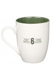 MUG1070 - Mug Green/Black Man of God 1 Tim 6:11 - - 2 