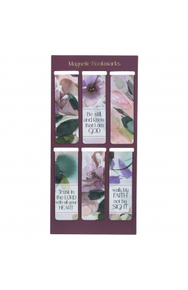 MGB098 - Magnetic Bookmark Set Bloom Like Flowers Prov 3:5 - - 1 