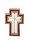 TPLKC34-62 - Tabletop Plaque Cross On Cross 4In - - 2 