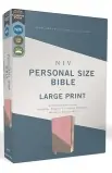 NIV Personal Size Large Print Pink/Grey