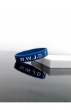 SC0333- - WWJD SILICONE BRACELET 19CM - - 8 