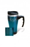 LCP15910 - HIS STRENGTH STAINLESS STEEL TRAVEL MUG - - 1 