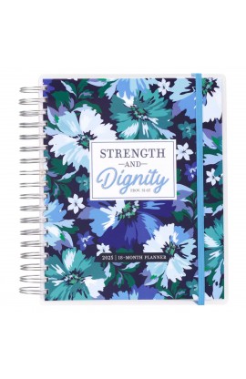 2025 Wire 18 Month Planner Strength & Dignity Prov. 31:25