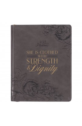 2025 18-Month Planner Strength & Dignity Prov. 31:25