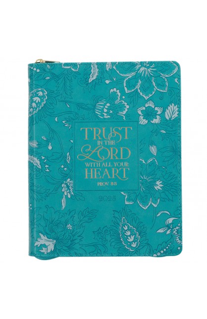 DPW340 - 2025 18-Month Planner Trust in the Lord Prov. 3:5 - - 1 