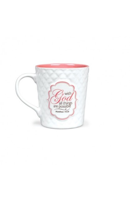 LCP18351 - ALL THINGS ARE POSSIBLE MUG - - 1 