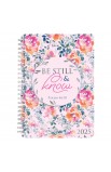 MYD097 - 2025 Wirebound Daily Planner Be Still - - 1 