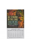 2025 Mini Magnetic Calendar Be Strong