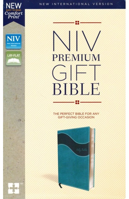 BK3224 - NIV PREMIUM GIFT BIBLE BLUE - - 1 