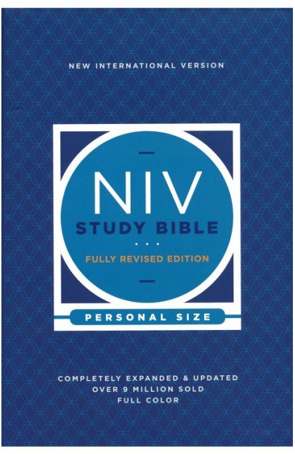 BK3225 - NIV STUDY BIBLE PERSONAL SIZE - - 1 