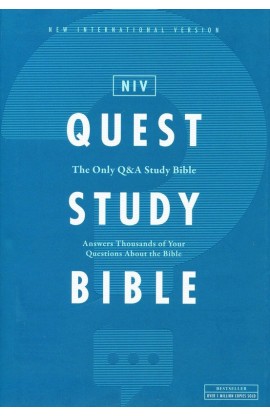 BK3235 - NIV QUEST STUDY BIBLE HARD COVER COMFORT PRINT - - 1 