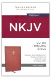 BK3247 - NKJV HOLY BIBLE ULTRA THINLINE BROWN LEATHERSOFT COMFORT PRINT - - 1 