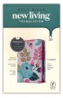 BK3251 - NLT COMPACT ZIPPER BIBLE FLORAL GARDEN - - 1 