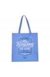 TOT148 - Tote Blue Seek First The Kingdom of God Matt 6:33 - - 2 