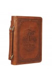 BBXL809 - Bible Cover Classic Brown Trust in the Lord Prov 3:5 - - 3 