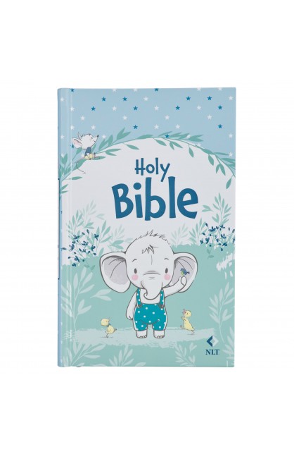 BNLT01 - Bible NLT Infant Hardcover Blue - - 1 