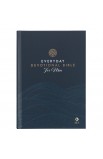 DVB009 - Devotional Bible NLT for Men Hardcover Navy - - 1 