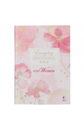 Devotional Bible NLT for Women Hardcover Pink