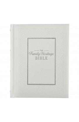 FHB003 - NLT The Family Heritage Bible Hardcover White - - 1 