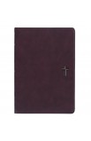 DVB001 - Devotional Bible NLT for Men Faux Leather Walnut Brown Cross - - 1 