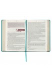 DVB008 - Devotional Bible NLT for Women Faux Leather Teal - - 4 