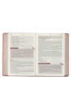 DVB005 - Devotional Bible NLT for Women Faux Leather Pink - - 5 