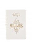 GB221 - Devotional for Mr & Mrs White Faux Leather - - 1 