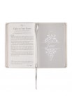 GB221 - Devotional for Mr & Mrs White Faux Leather - - 5 