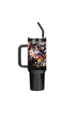 SMUG281 - Tumbler w straw SS Black Jer 29:11 - - 2 