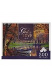 PUZ066 - Puzzle 500 pc God Is Love 1 John 4:16 - - 3 