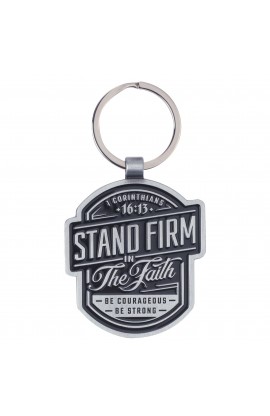 KRG077 - Keychain Stand Firm 1 Cor 16:13 - - 1 