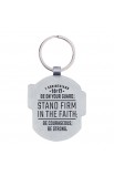 KRG077 - Keychain Stand Firm 1 Cor 16:13 - - 2 