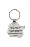 KRG084 - Keychain Man of God 1 Tim 6:11 - - 2 