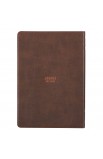 JL722 - Journal Classic Brown Lion Strength & Courage Josh 1:9 - - 2 