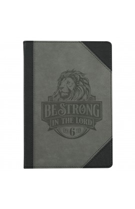 JL806 - Journal Classic Lion Be Strong in the Lord Eph 6:10 - - 1 