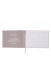 GST39 - Guest Book White Gold Mr & Mrs Better Together - - 8 