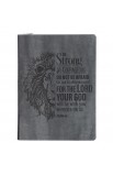 NBC024 - Padfolio Black Be Strong and Courageous Josh 1:9 - - 1 