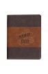 NBC022 - Padfolio Two tone Brown Man of God 1 Tim 6:11 - - 1 