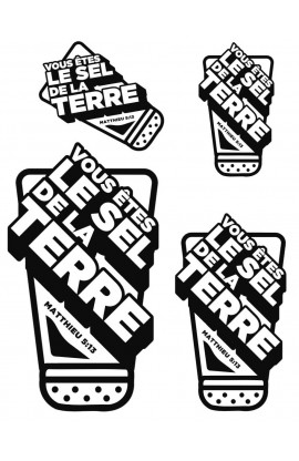 SALT FRENCH UV STICKER