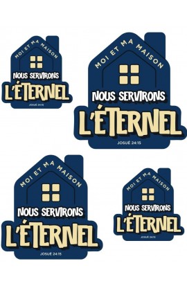 HOUSE FRENCH UV 3D STICKER